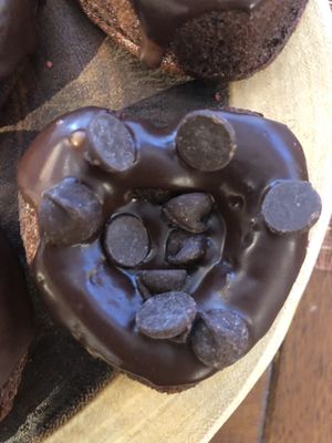 Vegan gluten free donuts  at Happy Zoe Vegan Bakery in Brooklyn
