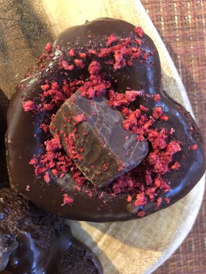 Vegan gluten free donuts  at Happy Zoe Vegan Bakery in Brooklyn