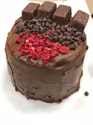 Vegan Birthday Mini Cakes  at Happy Zoe Vegan Bakery in Brooklyn