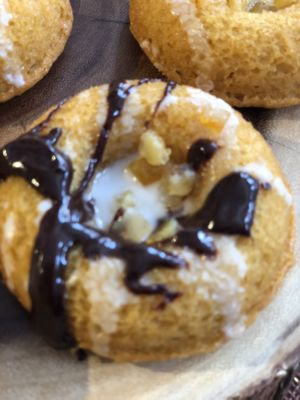Vegan gluten free donuts  at Happy Zoe Vegan Bakery in Brooklyn