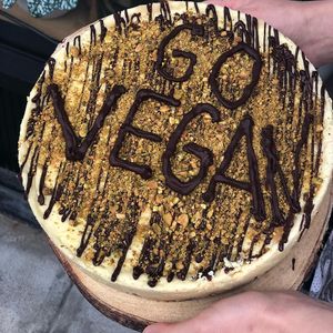 Vegan Cheesecakes ! Order yours today, email us: happyzoeveganbakery@gmail.com at Happy Zoe Vegan Bakery in Brooklyn