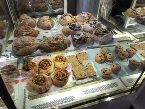 Showcase 2 at Happy Zoe Vegan Bakery in Brooklyn
