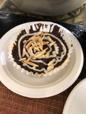 Another sweet cheesecake at Happy Zoe Vegan Bakery in Brooklyn