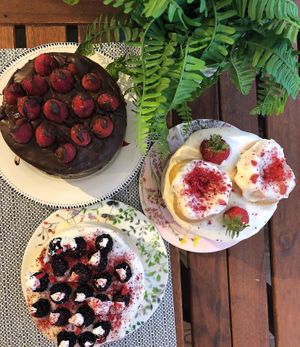 Vegan Birthday Cakes - order for pick up !! Give us a call to place an order at Happy Zoe Vegan Bakery in Brooklyn