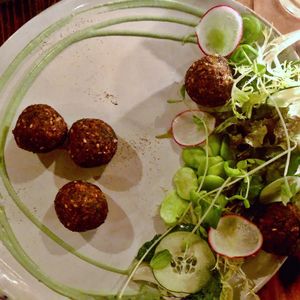 Favs Falafel... delicious! at XYST in New York City