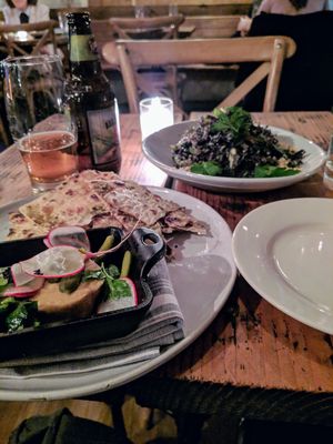 Cashew Halloumi and Tempeh Caesar Salad at XYST in New York City