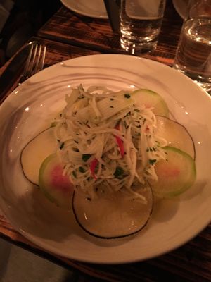 Zoodle salad (special request) at XYST in New York City
