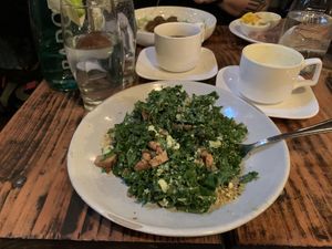 Kale Caesar salad at XYST in New York City