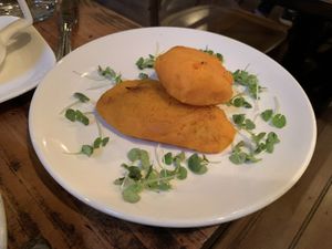 Sweet potato hash side at XYST in New York City