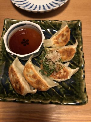 Gyoza at Pettirosso in Kyoto