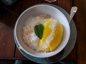 Vegan dish at Cafefin in Prague