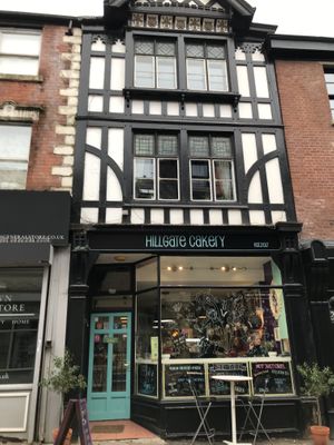 Beautiful building Hillgate Cakery is located in  at Hillgate Cakery in Stockport