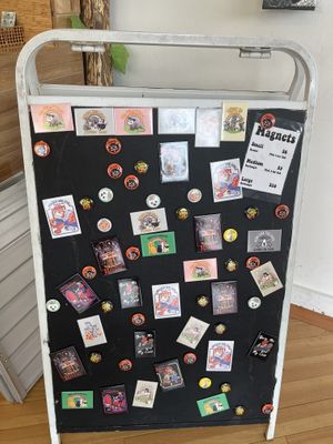 Magnet selection  at Lucky Cat Cafe in Annerley