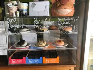 Donuts  at Lucky Cat Cafe in Annerley