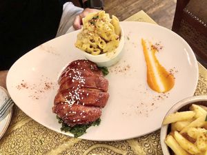 Vegan entree at Comptoir V in North West London