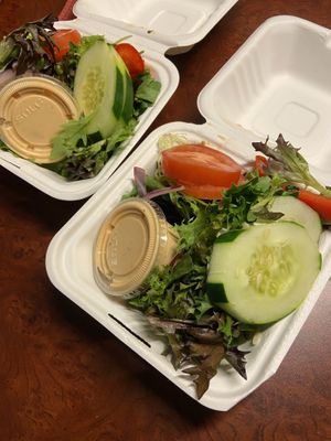 Side Salad with Chipote Lime Dressing at Three Carrots - Fountain Square in Indianapolis