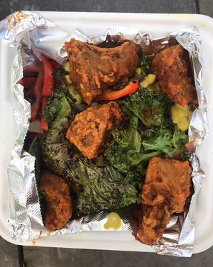 Buffalo Mac and cheese at Three Carrots - Fountain Square in Indianapolis