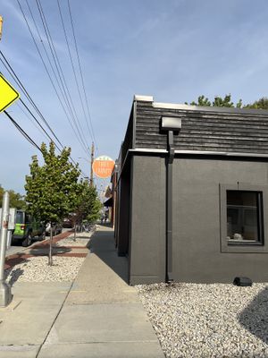 front of restaurant  at Three Carrots - Fountain Square in Indianapolis