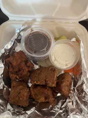 high fives  at Three Carrots - Fountain Square in Indianapolis