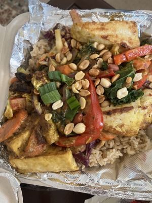 peanut bowl  at Three Carrots - Fountain Square in Indianapolis