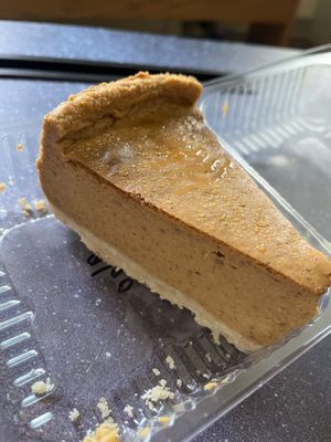 pumpkin cheesecake   at Three Carrots - Fountain Square in Indianapolis