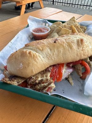 Pesto Sandwich   at Three Carrots - Fountain Square in Indianapolis