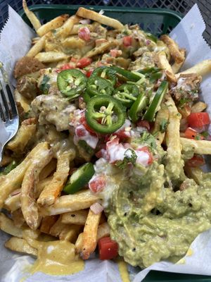 Nacho fries 🤩  at Three Carrots - Fountain Square in Indianapolis