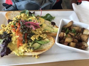 Amazing brunch options! at Three Carrots - Fountain Square in Indianapolis