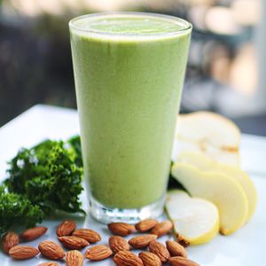 Green Goodness Smoothie at Plum Cafe in Roswell