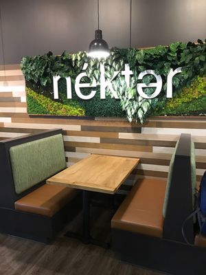 chill vibe and free WiFi! at Nekter Juice Bar in Vancouver