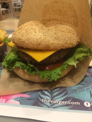 original burger  at The Vurger in Valencia