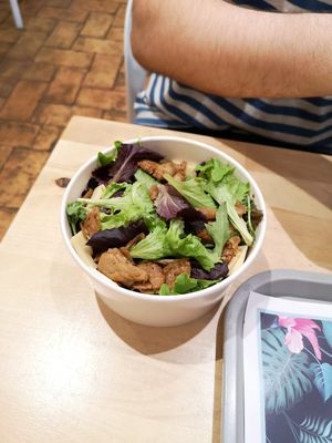 Vegan Caesar Salad at The Vurger in Valencia