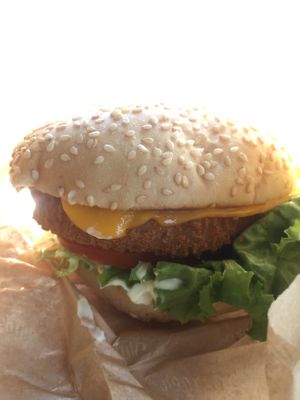 Aloha burger  at The Vurger in Valencia