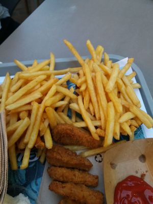 Fries at The Vurger in Valencia