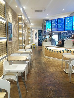 Inside at The Vurger in Valencia