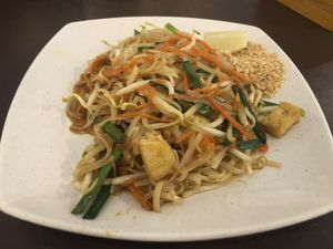 Pad Thai at Sticky Rice Thai Food in Central Singapore