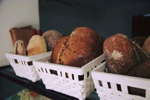 Fresh bread at Mayse Artisan Bakery in New Territories