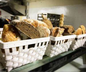 Fresh sourdough bread at Mayse Artisan Bakery in New Territories
