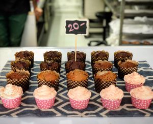 Cupcakes and muffins at Mayse Artisan Bakery in New Territories