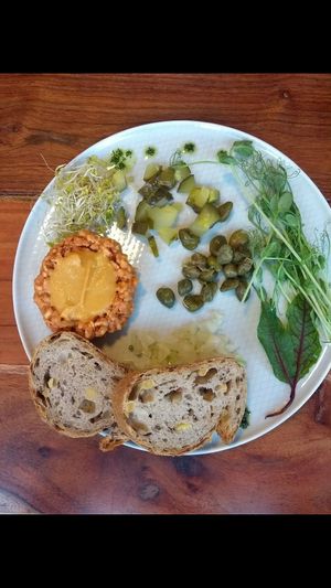 Wegański tatar at Kuchnia PoWolność in Poznan