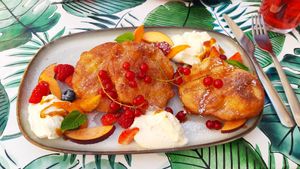 racuchy at Kuchnia PoWolność in Poznan