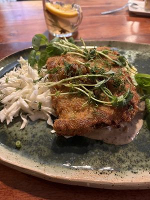 Schabowy (schnitzel)   at Kuchnia PoWolność in Poznan