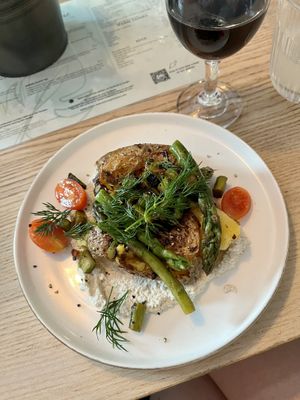 Baked potatoes  at Kuchnia PoWolność in Poznan