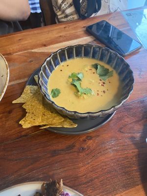cheese soup   at Kuchnia PoWolność in Poznan