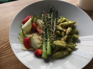 Green Plate at Kuchnia PoWolność in Poznan