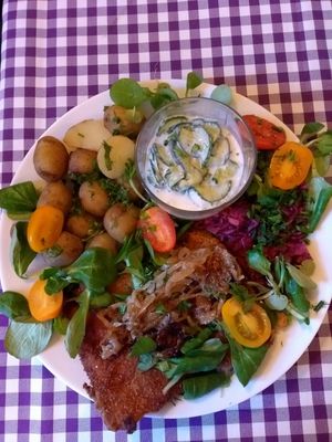 Wegański Schabowy at Kuchnia PoWolność in Poznan