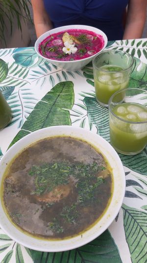 zupa szczawiowa / dock soup at Kuchnia PoWolność in Poznan