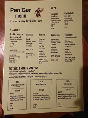  at Pan Gar in Poznan