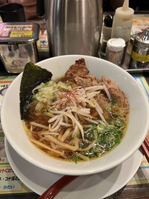 Vegan ramen   at Kyushu Jangara Ramen - Ginza in Tokyo