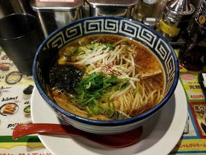 Vegan ramen at Kyushu Jangara Ramen - Ginza in Tokyo